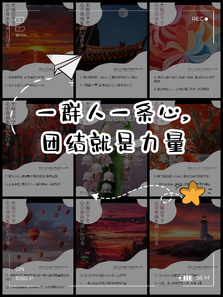 关于愿景和决心，全队奋斗，团结如一的信息