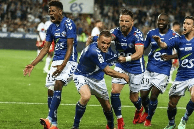 甘冈队在与斯特拉斯堡队的交锋中取胜了吗